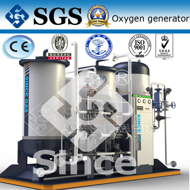 PSA Industrial Oxygen Generators for Refining , Oxygen Generation Plant