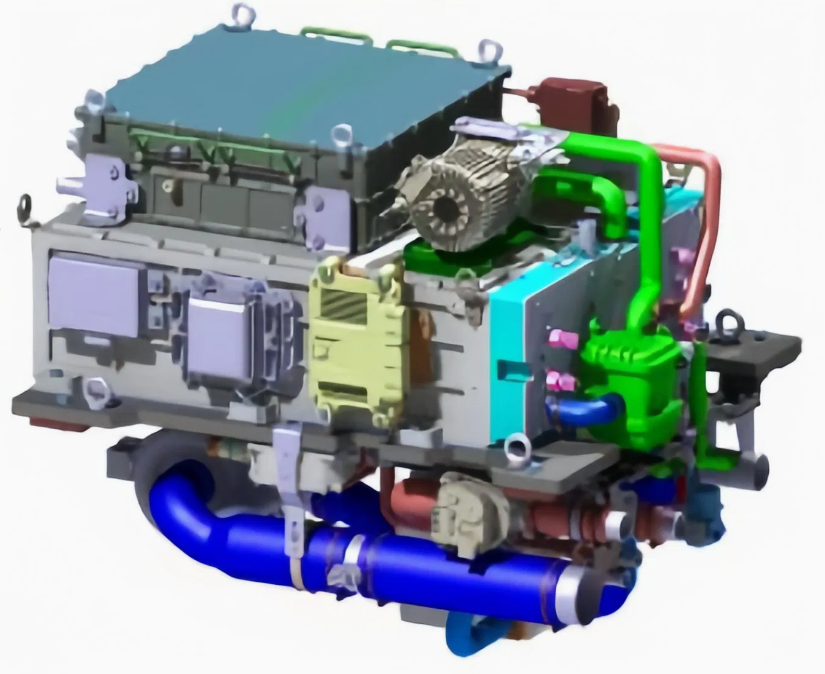 Zero-pollution 50kw Water-Cooled Hydrogen Fuel Cell Generator System for Clean Energy Solutions
