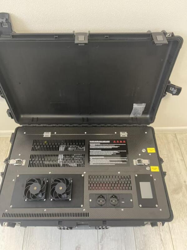 BP1400 Portable Hydrogen Fuel Cell Power Station with 1.4kW Rated Power, 220V AC Output, and 1500h Operating Life