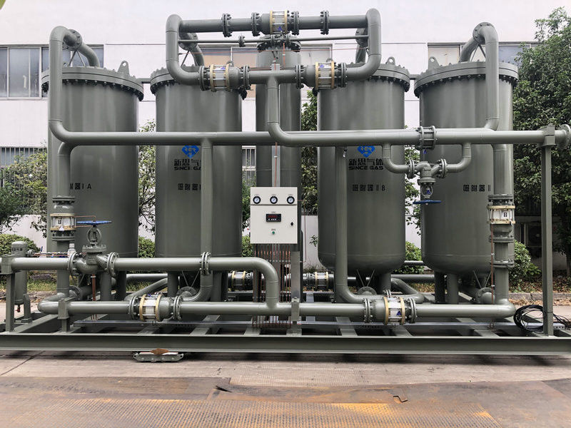 Automatic Operation Membrane Nitrogen Generator For Oilfield , Airport